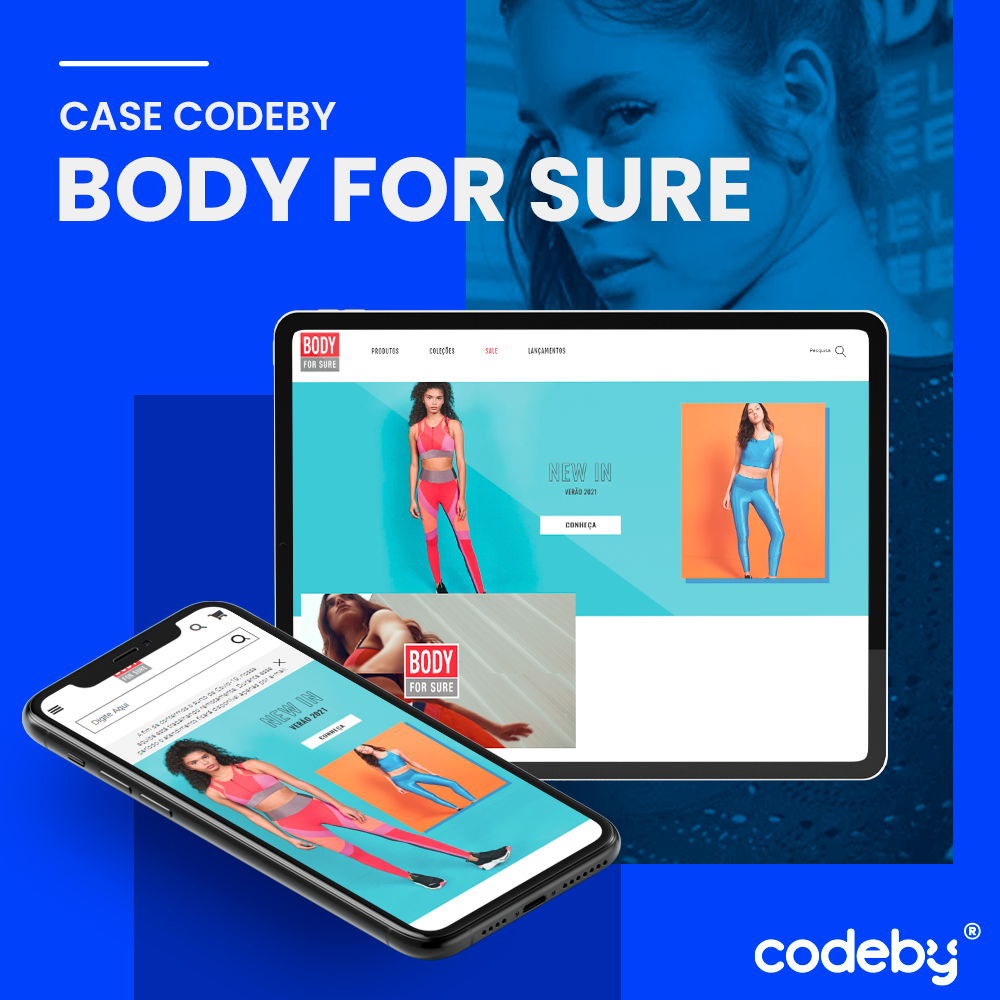 Projeto Codeby: Novo site da marca Body for Sure