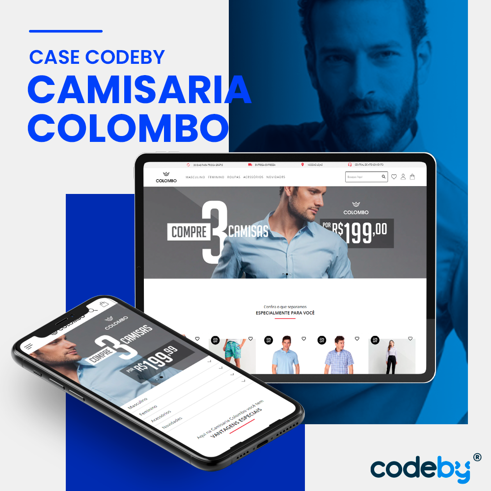 Projeto Codeby - Novo site da Camisaria Colombo