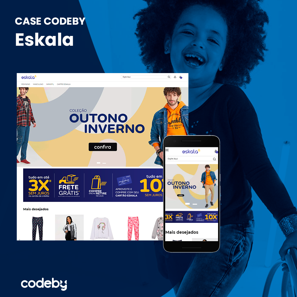 Projeto Codeby: Eskala inicia seu primeiro e-commerce