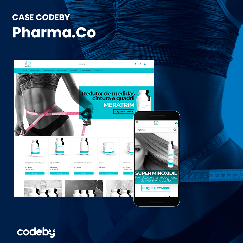 Projeto Codeby: Conheça o primeiro e-commerce da Pharmaco