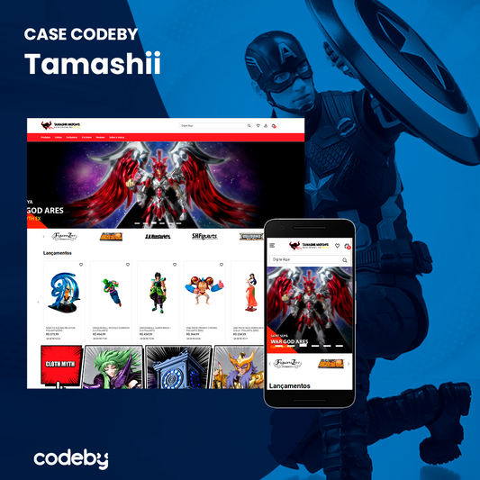 Projeto Codeby: Implantação de e-commerce VTEX CMS - Tamashii